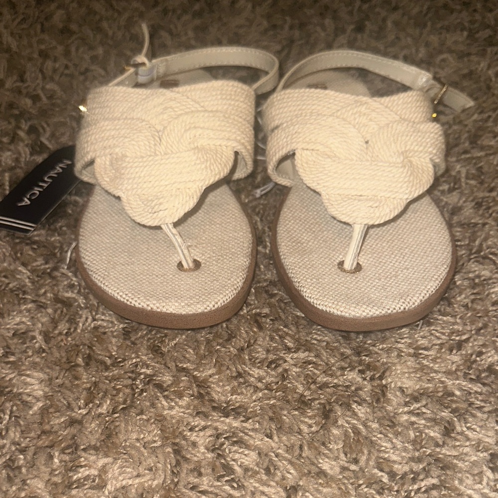 Nautica Cream Sandals